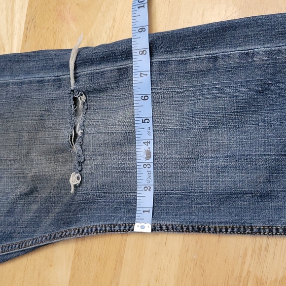 Levi's 559 Medium Wash Distressed Relaxed Fit Jeans 32x30 - Picture 11 of 12